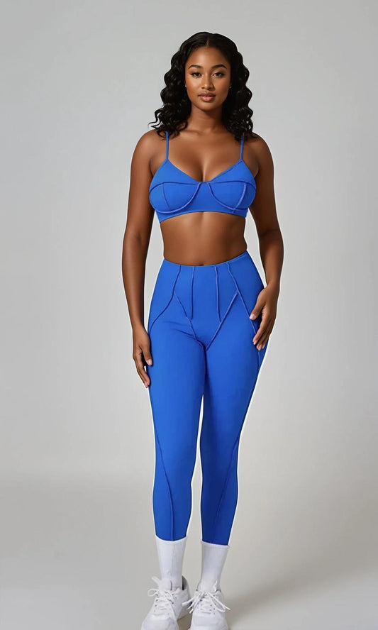 Royal blue 2piece set