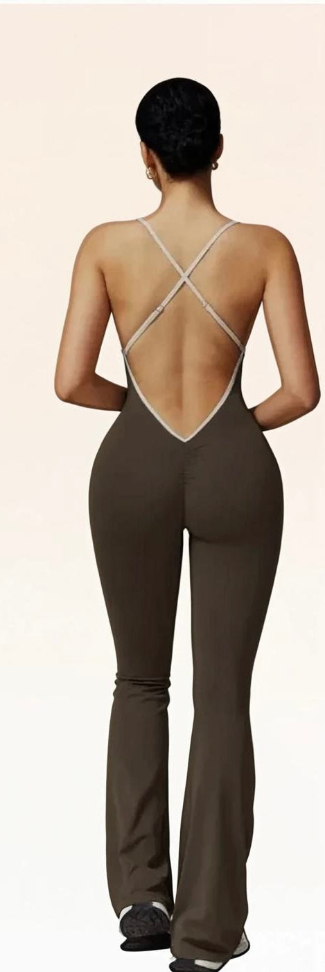 Wide leg jumpsuits